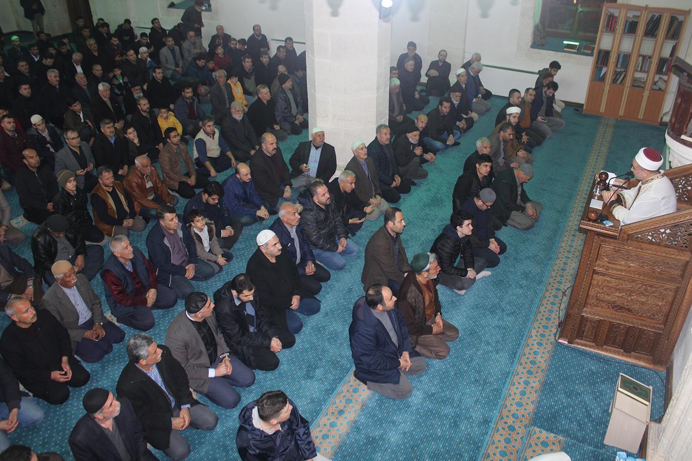 Regaib Kandili, Adıyaman'da tüm coşkusuyla idrak edildi